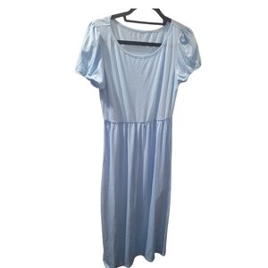 Long light blue dress, nwot, medium